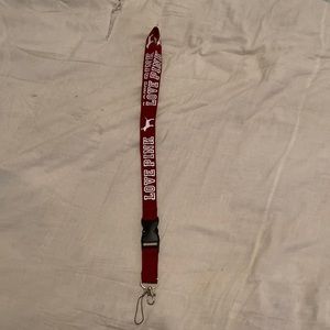 Victoria’s Secret pink lanyard